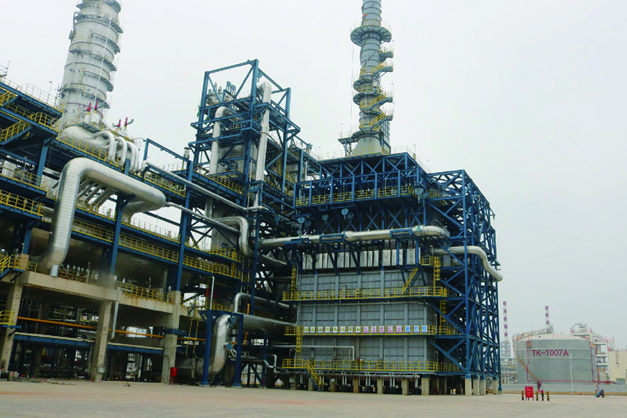 Sinopec Guangdong Peitriceimiceach 800kt/a Tionscadal Styrene Sinopec Guangdong Peitriceimiceach 800kt/a Tionscadal Styrene